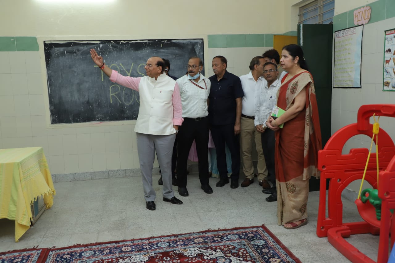 Hon’ble Lt. Governor launched the pilot project of ‘Smart Model